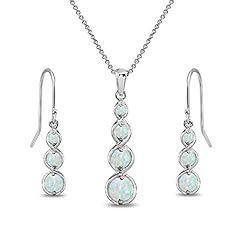 October - Synthetic White Opal