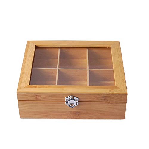 Bredemeijer Scatola da tè, Bamboo, Marrone, Wooden...
