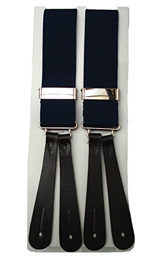 Clermont Direct bretelle da uomo nero nero