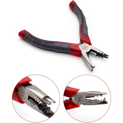 Pinze per giunzione manuale per catena a sfere con perline, accessori per tende a rullo, strumento combinato per catena metallica n. 10, colore rosso, 1