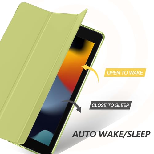 Image of Moko Smart Case for iPad 9th / 8th / 7th Gen Case 10.2 Inch,Wild Fern Green