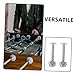 Vaguelly 6pcs Tabletop Football Player Screws Nuts Kit Precision Design Soccer Table Fixing Tools for Gaming Desk Foosball Machine Accessories Enhance Reflexes Coordination