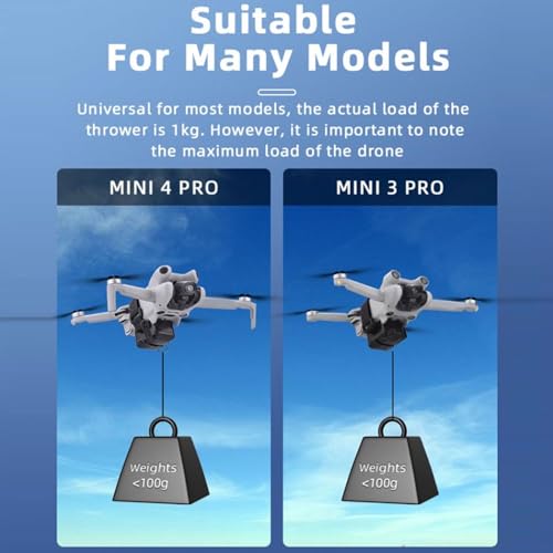 Airdrop System Compatible with DJI Mini 4 Pro/Mini 3 Pro, Payload Delivery Transport Device - Image 3