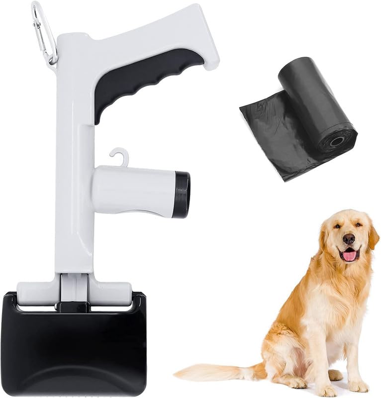 PSK PET MART Pet Dog Cat Pit Scoop Portable Outdoor Cleaner Garbage Picker Poop Bag Collection Convenient Dogs Supplies Animal Cleaning Tool (B0CPF7VFGG) Amazon Price History, Amazon Price Tracker