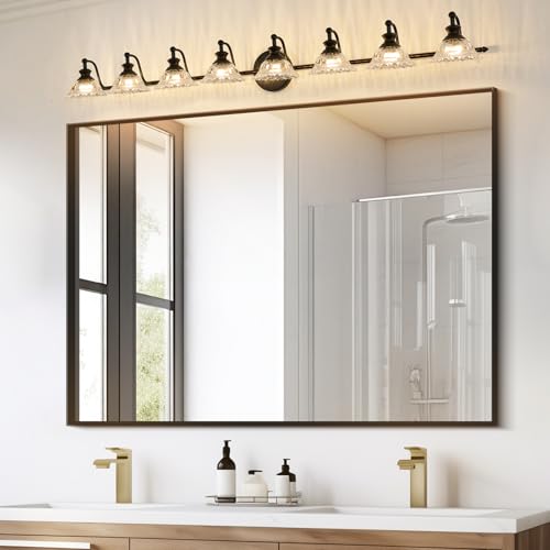Image of XIEDUN Bathroom Vanity Light Black 8 Light