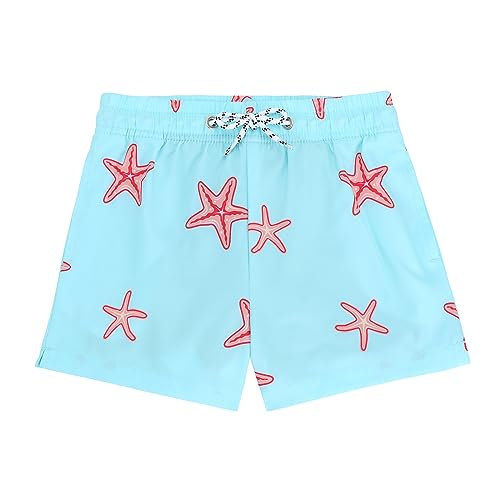 Image of American Trends Boys Swim Trunks Toddler Swim Shorts Bathing Suit Kids Swimsuit Youth Swimwear