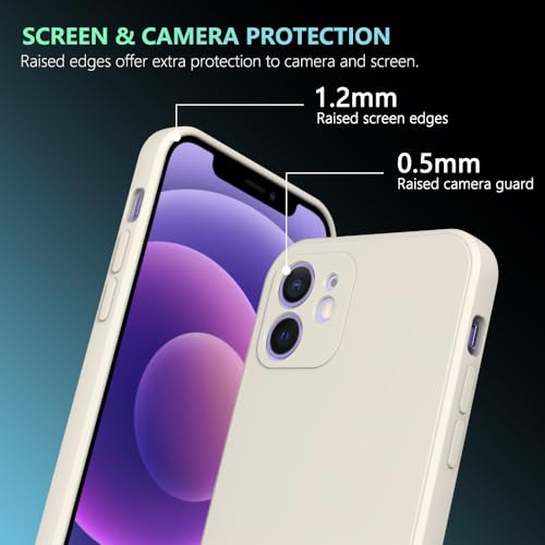 Image of for iPhone 16 Case White, Scratch Resistant with Soft Touch, Slim Thin Phone Cover for iPhone 16
