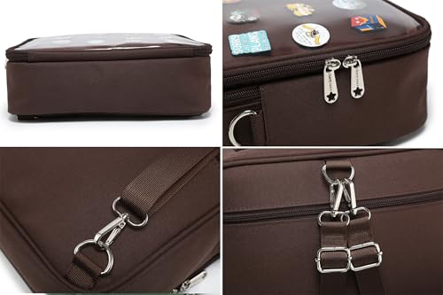 Image of CHERRY SAUCE Dopamine Color Ita Bag Backpack Satchel Oxford Crossbody Messenger Shoulder Bag