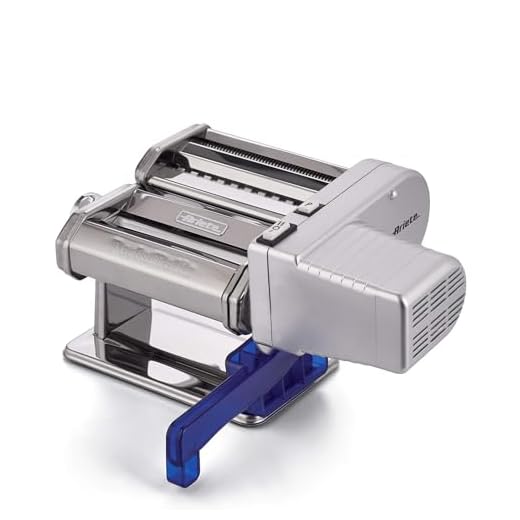 Ariete Pastamatic 1593 Elektrische pastamachine, 2 snelheden + pulse-functie, 9 variabele deegdiktes, 5 pastavormen, inclusief bevestigingsklem en handslinger, 90 W