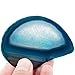 rockcloud 10 Pcs Agate Light Table Slices, Healing Crystals Geode Stones,Irregular Home Decoration Jewelry Making,Blue