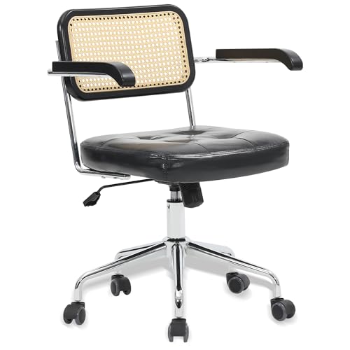 KROFEM Tilting Rattan Desk Chair