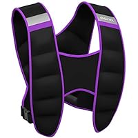 Amazon Brand - Eono - Chaleco Lastrado para Correr, Weighted Vest 5kg, 8KG,10KG para Crossfit Ejercicios de Fuerza