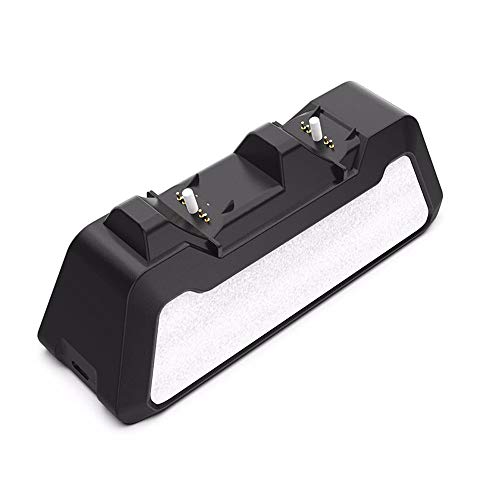 Carregador controlador Adaskala PS5 com cabo USB controlador PS5 com estação de carregamento rápido