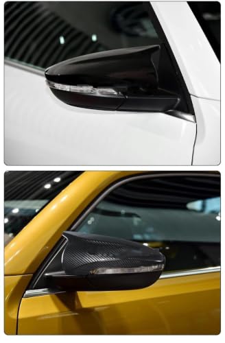 Couvercle rétroviseur pour VW CC Eos Jetta look carbone finition premium - 4