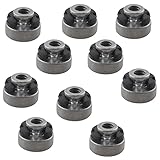  AIRLUS Motorrad-Heckfender-Sitzmuttern-Kit, kompatibel mit Harley Sportster Street Bob Softail 1996–2017, Befestigungsmutter, Bolzen, Schnellspanner, Aluminium (Color : 10pcs)