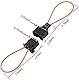 DZYDZR Most Fiber Optic Loop Bypass Stecker und Buchse Adapter für Benz Audi Mercedes BMW VW Porsche （2 PCS）