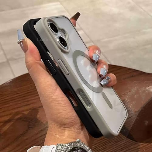 Coque iPhone 13 Pro Max transparente anti-choc et compatible induction blanche - 3