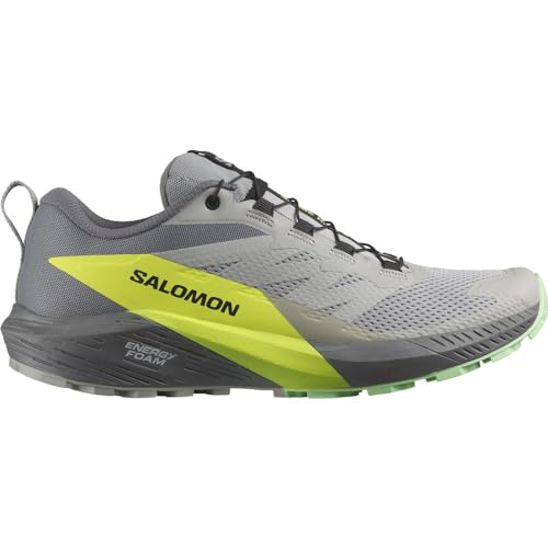 SALOMON(サロモン) SENSE RIDE 5 トレイルランニング シューズ ユニセックス ALLOY/QUIETSHADE/SAFETYYELLOW 28.5