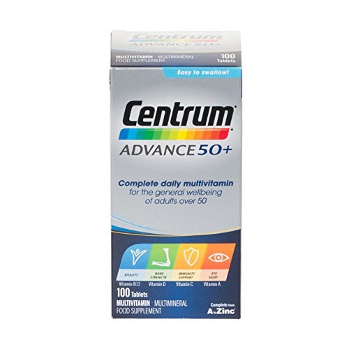 Centrum Advance Adults 50+ Multivitamins – 100 Tablets Centrum Advance Adults 50+ Multivitamins – 100 Tablets