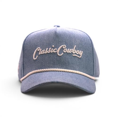 Image of Western Cap - Solid Back Adjustable Snap Back Hat for Men and Women - Ideal for Outdoors and Everyday Wear