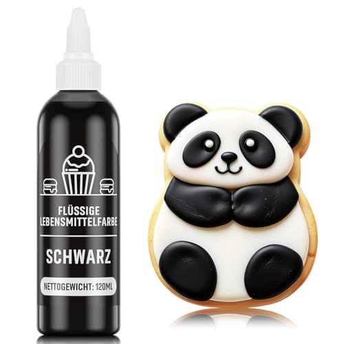 Waysroma Lebensmittelfarbe 120ml, hochkonzentriert & zuckerfrei Lebensmittelfarbe Flüssig zum Backen, Kuchen, Macaron, Zuckerguss, Fondant, Kekse, Donuts