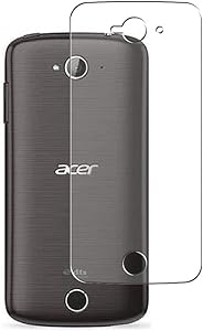 Puccy 2 Pack Back Screen Protector Film, compatible with Acer Liquid Z330 M330 TPU Guard Cover ( Not Tempered Glass/Not Front Screen Protectors)