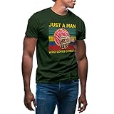 Photo Gallery vintage just a man who loves donuts t-shirt verde militare da uomo size 3xl Photo Gallery vintage just a man who loves donuts t-shirt verde militare da uomo size 3xl