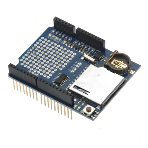 CHILDWEET ódulo De Registro De Datos Data Logger Shield Compatible Con Grabador De Datos Para Proyectos Electrónicos y Desarrollo