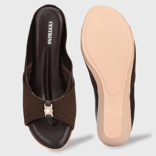 Image of Centrino Women Thong Sandals & Comfortable Ortho Care Sandal For Ladies | Fashion Wear Sandal & Chappal | Soft Cushioned for More comfort (6213)