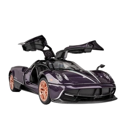 Pagani Huayra Dinastia miniature violette 1:32 cadeau idéal passionné automobile