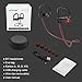 LETSCOM Bluetooth Headphones V5.0 IPX7 Waterproof, Wireless Sport Earphones, HiFi Bass Stereo Sweatproof Earbuds W/Mic, Noise Cancelling Headset for Workout, Running, Gym, 8 Hours Play time
