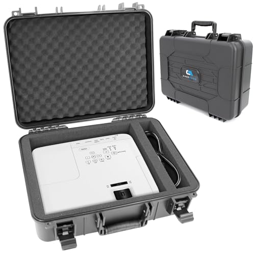 Image of CASEMATIX Home Video Projector Hard Case Compatible with PowerLite and Home Cinema DLP WXGA 1080p 3D Projectors for Select Models Pro EX9200, 1781W, 1761W, 1284,640, 740HD, 1040 and More, Case Only