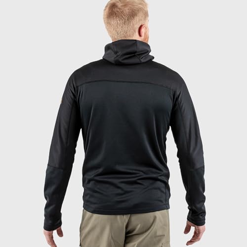 Image of Fjallraven Abisko Men's Trail Full Zip Hooded Fleece - Breathable, Comfortable, Lightweight Fleece Warmth - Hiking, Trekking