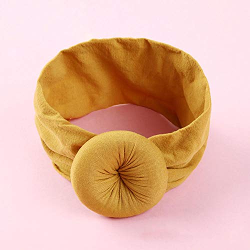 Bandeaux Élastiques Noués De Nylon De Bébé Avec Des Bandeaux Pour Bébé Turban Noué, Bande De Cheveux De Mode De Cheveux Arcs, Bandeaux De La Fille Pour Nouveau-né, Bébés Cover
