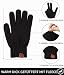 Bequemer Laden Damen Winter Warme Touchscreen Handschuhe A-schwarz