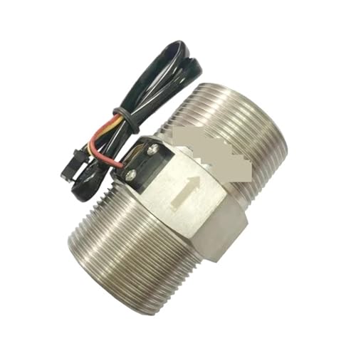 G11/2 水流量センサー DN40 G1.5 または NPT1.5 タービン流量センサー産業メーター 9 ? 150L/分の液体流量計 水・油・海水・廃水などの液体の測定(NPT1.5,SS-DN40NTC(5V))