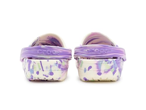 Image of Crocs Unisex-Child Classic Watercolor Marbled Clog