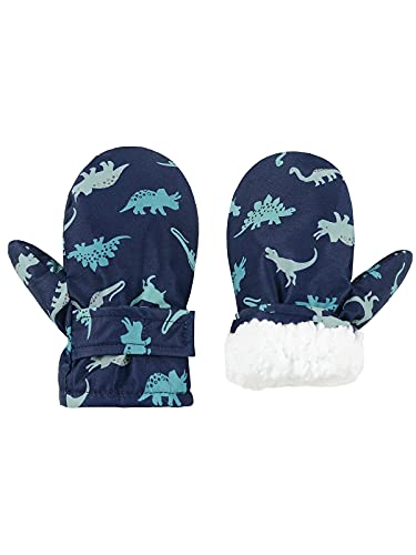 Century Star Toddler Mittens Kids Snow Gloves Waterproof Lined Fleece Ski Mittens For Baby Girls Boys Winter Gloves Snow Mittens Dinosaur 2-3 Years #TOP10