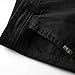 Mens Shorts Slim Fit Stretch Mens Shorts 5 Inch Inseam Big and Tall Cotton Buckle Zipper Multi Pocket Cargo Shorts Fashion Outddor Work Shorts Linen Shorts for Women 9 Inch Inseam Black M