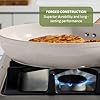 T-Fal Revive Ceramic Nonstick Cookware Set, Oven Safe Up to 350ºF, 12-Piece, Includes Stockpot, Saucepan, Skillet, Frying Pans, Utensils, Ceramic Pots and Pans Set, Beige Granite #3