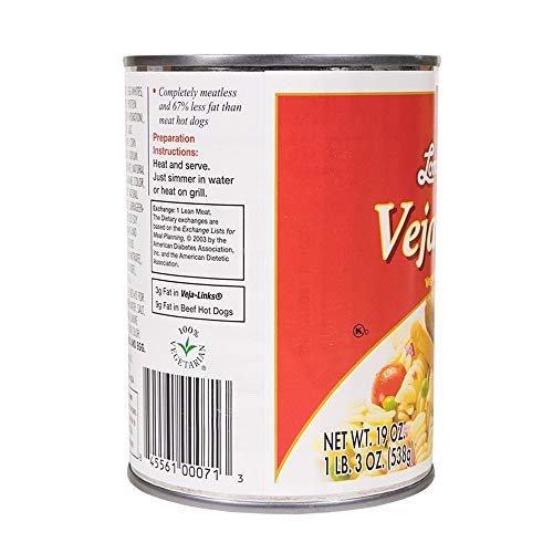 Loma Linda - Plant-Based - Veja-Links (19 oz.) (Pack of 12) - Kosher