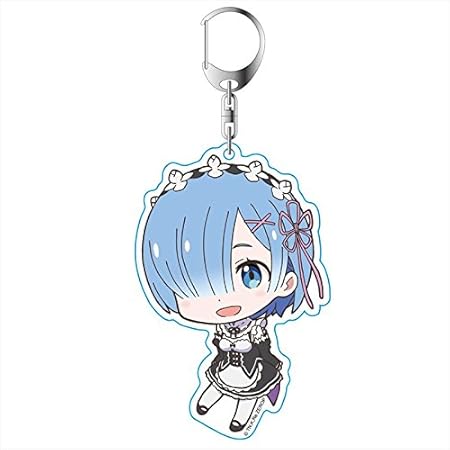Amazon Re ゼロから始める異世界生活 レムa ぷちこれ アクリルキーホルダー アニメ 萌えグッズ 通販
