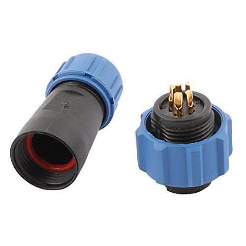 Aexit Conector de aviación 5 terminales SP1310/S miniatura 2