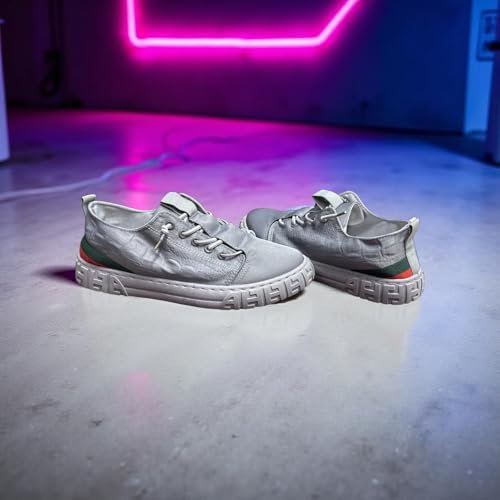 Image of Lace-Up Sneakers, Low-Top Casual Shoes