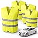 Produktbild TK Gruppe Timo Klingler 4X Warnwesten ISO 20471 - Pannenweste 2026 Unfallweste Pkw Sicherheitsweste Weste Neongelb reflektierend Auto, Pkw, LKW - Autozubehör (4X Stück)