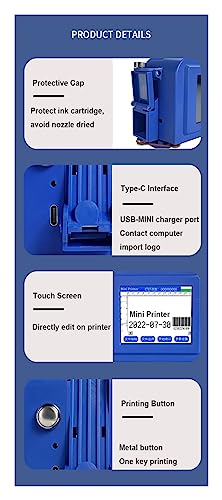 Code de lot précis avec ce codeur à jet d'encre portable pour l'industrie - 4