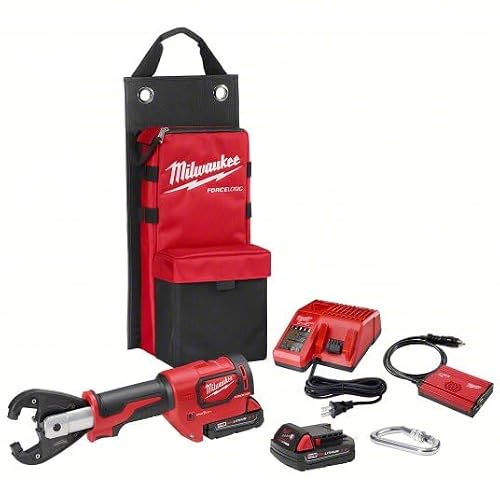 Milwaukee 2678-22K M18 Force Logic 6T Utility Crimping Kit with Kearney Grooves