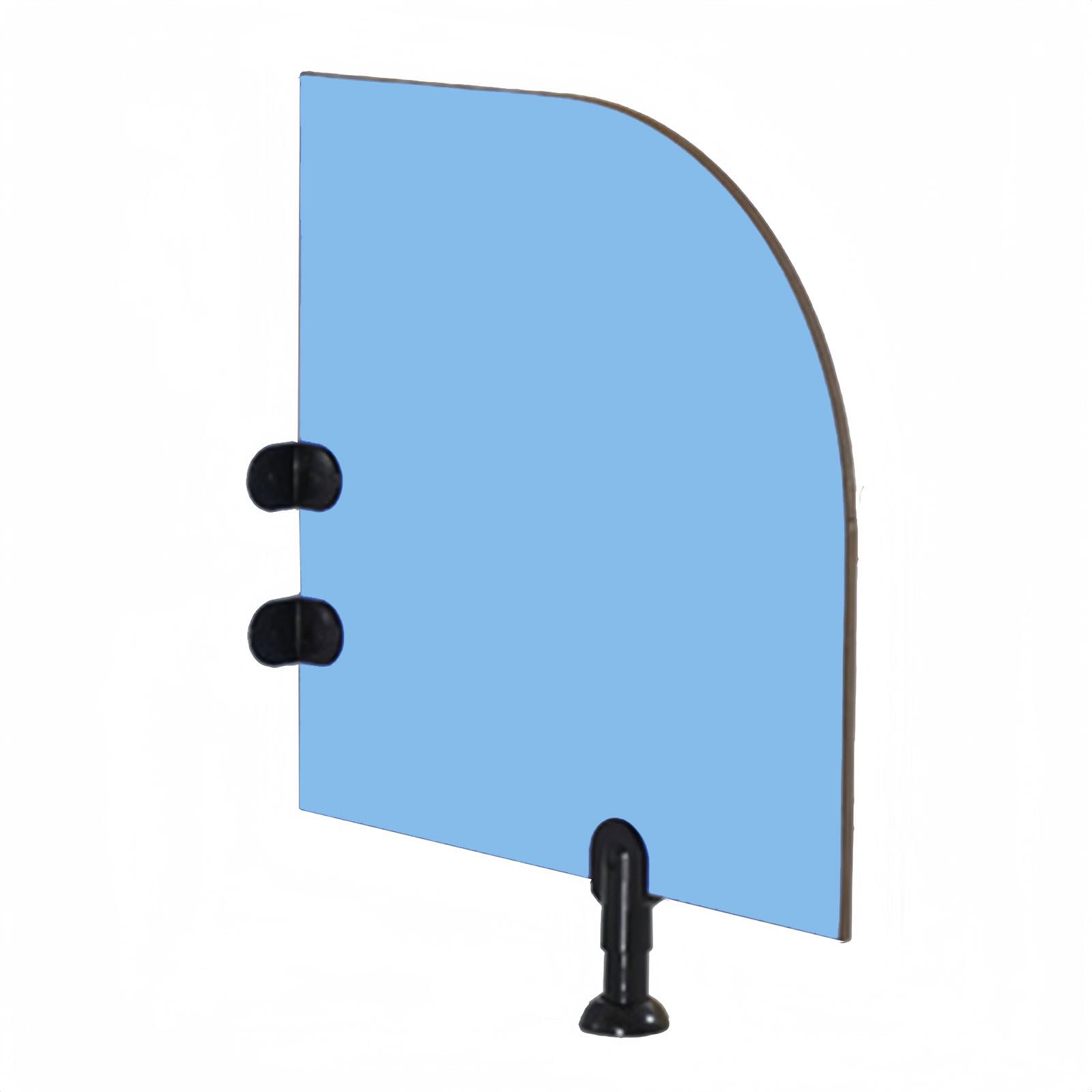 Orinal infantil para baños, ideal para escuelas, guarderías, lugares públicos, tamaño: 60 x 70 cm, color: azul y fácil de instalar