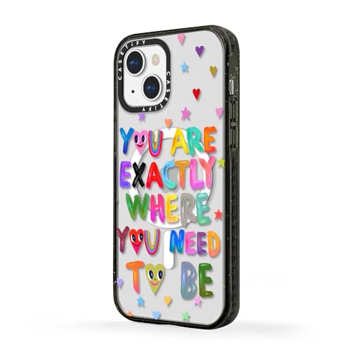 Coque iPhone 13 Mini CASETiFY noire pour sécuriser vos déplacements