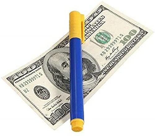 Stylo contrôle billets, stylo détecteur de faux billets, stylo money Checker stylo testeur Euro, Dollar USA, Rublo Russo etc Cover
